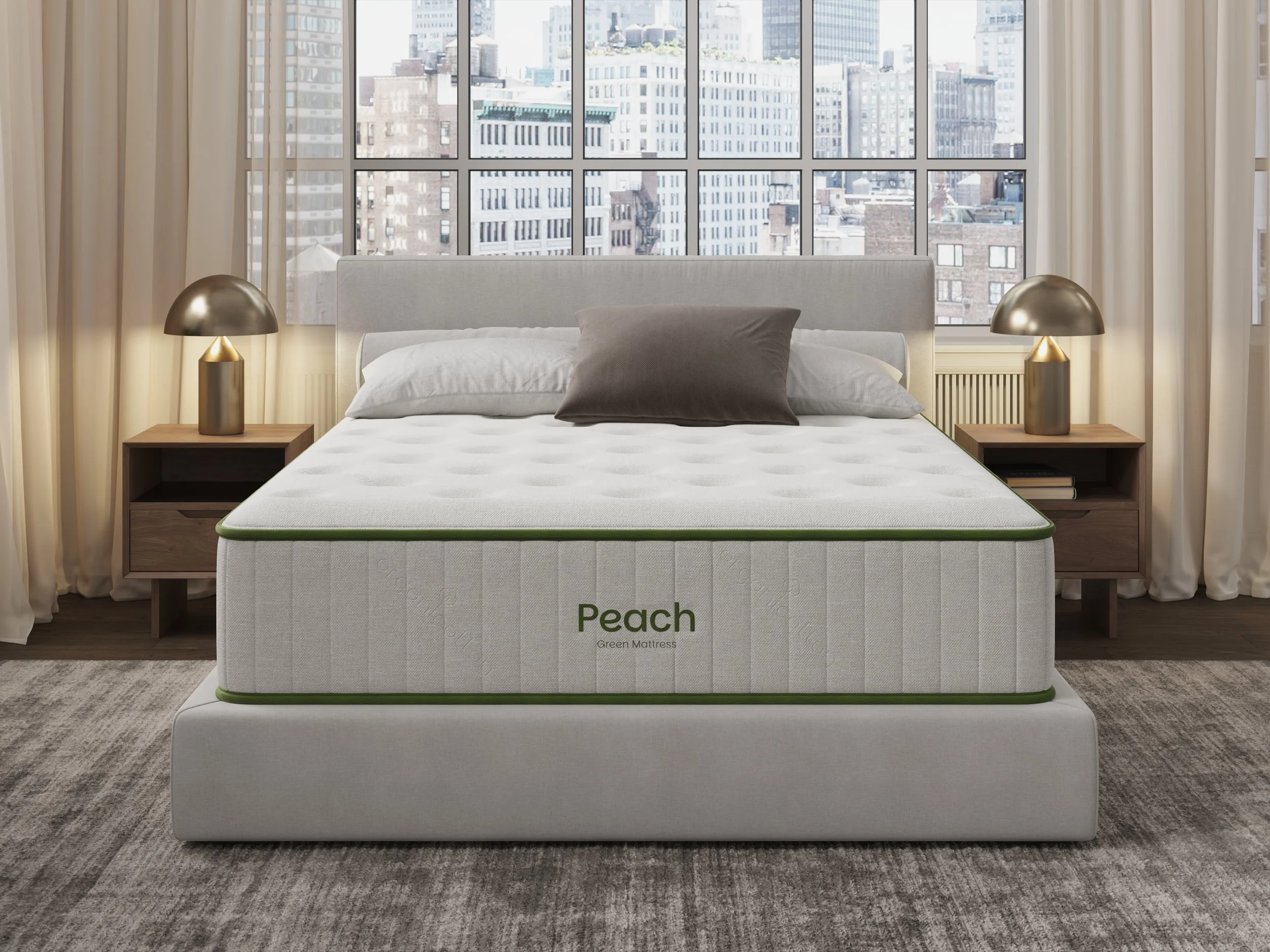 Heritage Sleep Peach Green Mattress